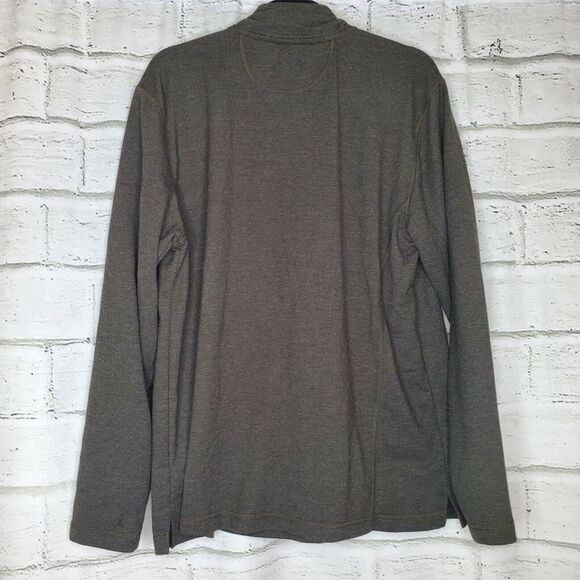 Orvis Mens Performance 1/4 Zip Pullover Sweatshirt Gray Size Large - Picture 9 of 9